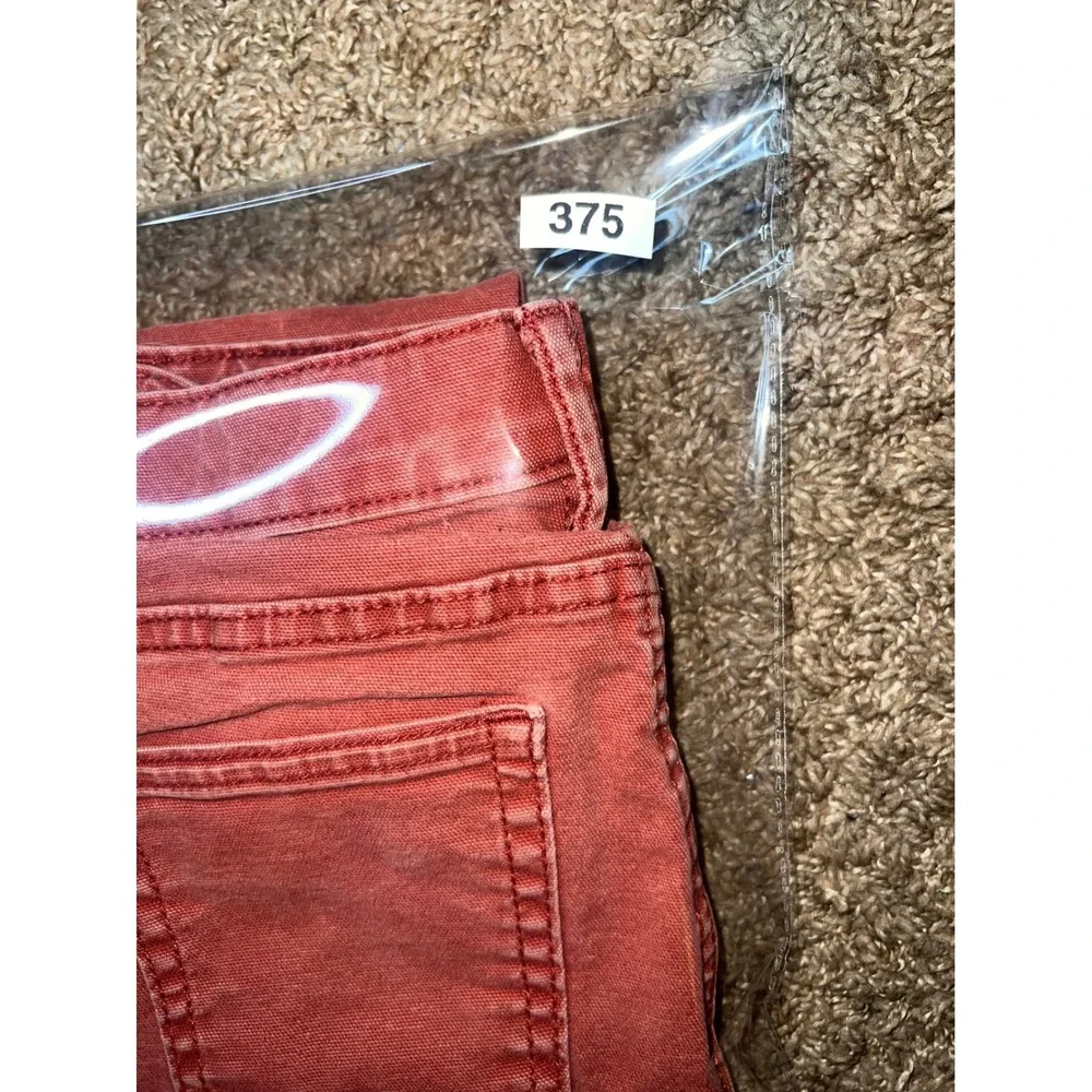 Gap Kids Boys Regular Stretch Slim Denim Jeans Terracotta Red Size 6